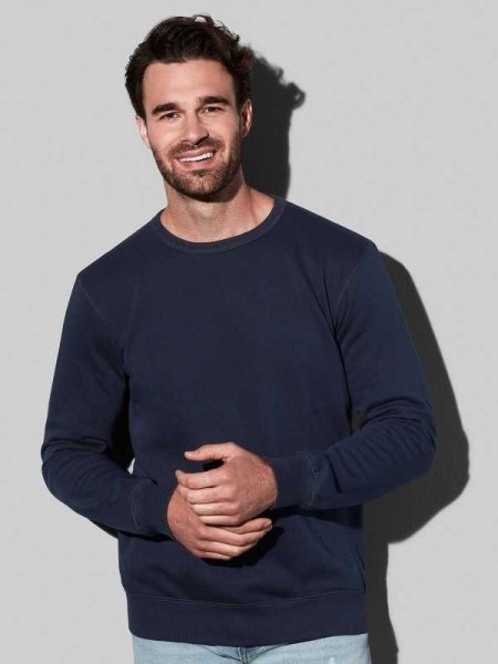 Felpa uomo personalizzata Stedman Sweatshirt Select