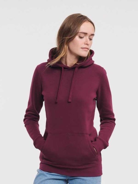 Felpa donna personalizzabile Russell Authentic Hooded Sweat Russel