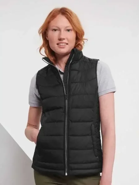 Gilet trapuntato donna personalizzabile Russell Ladie's Nano Bodywarmer