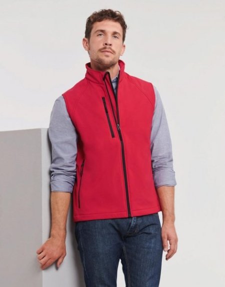 Gilet uomo personalizzabile Russell Men's Softshell Gilet