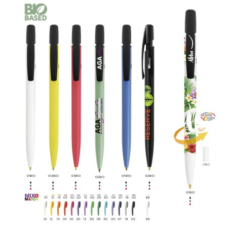 Penna a scatto BIC® Media Clic BIO Based Ecolutions®