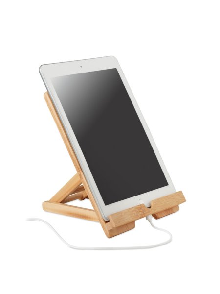 Supporto in Legno per PC Portatili Tablet e Smartphone