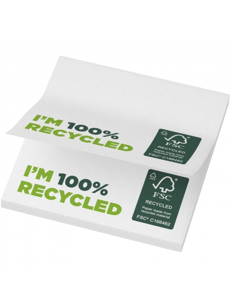 Foglietti adesivi in carta riciclata - 100 pezzi