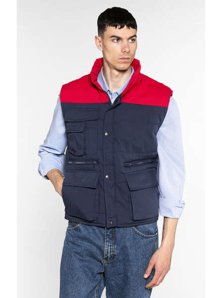 Gilet da lavoro multitasche personalizzato Sottozero Antares