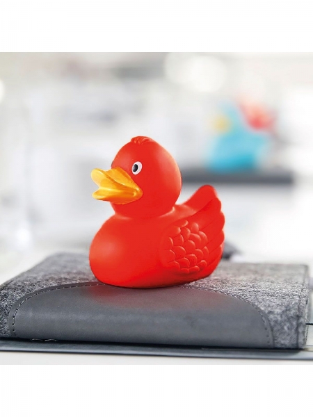 Paperella galleggiante personalizzata MBW Natural Rubber Duck, classic
