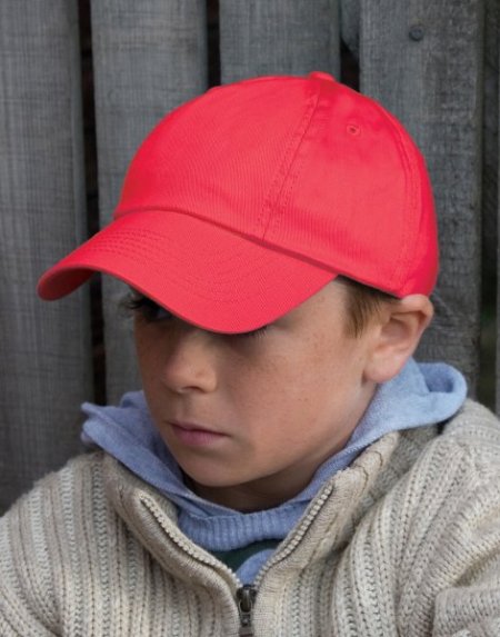 Cappellini baseball 6 pannelli personalizzati Result Headwear Junior Low Profile Cotton