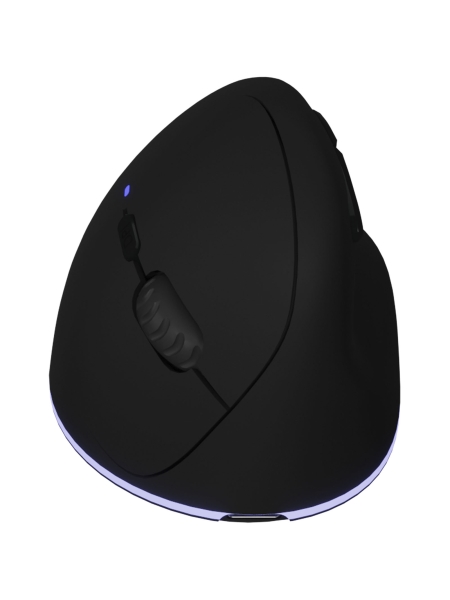 Mouse wireless ergonomico SCX Design con logo personalizzabile