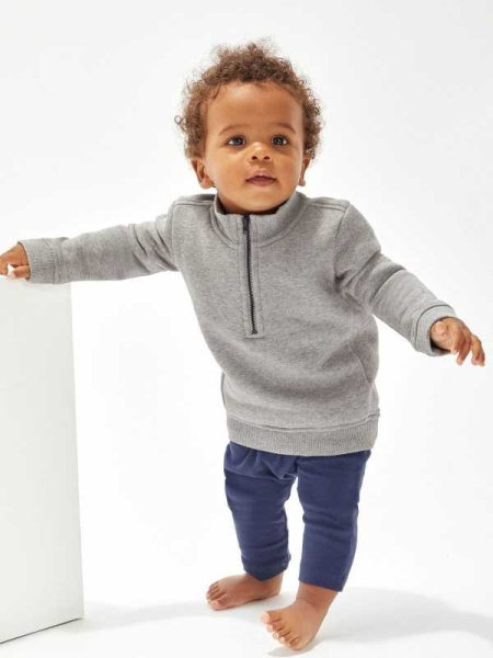 Felpa bambino Baby Quarter Zip Sweat