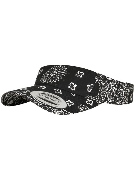 Visiera personalizzabile Yupoong the Classics Adjustable Visor Bandana