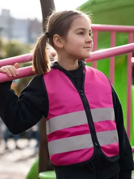 Gilet alta visibilità bambino personalizzabile Korntex Aalborg