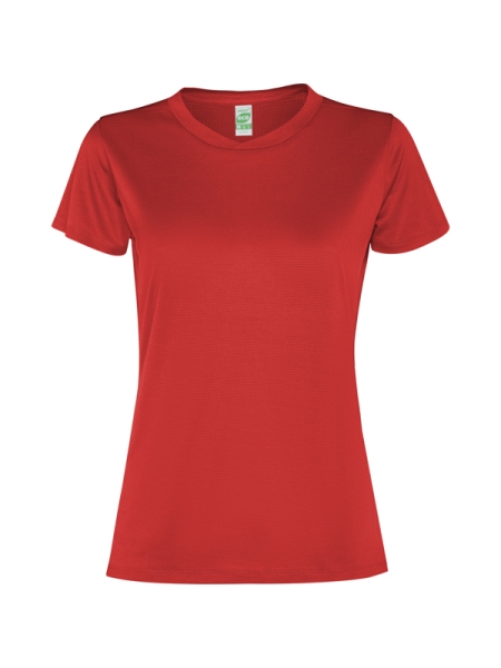 T-shirt sportiva da donna a maniche corte Slam