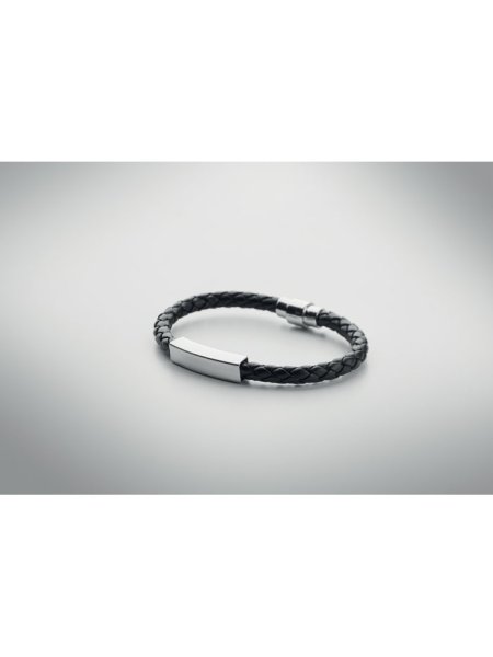 Bracciale in ecopelle 18 cm personalizzabile