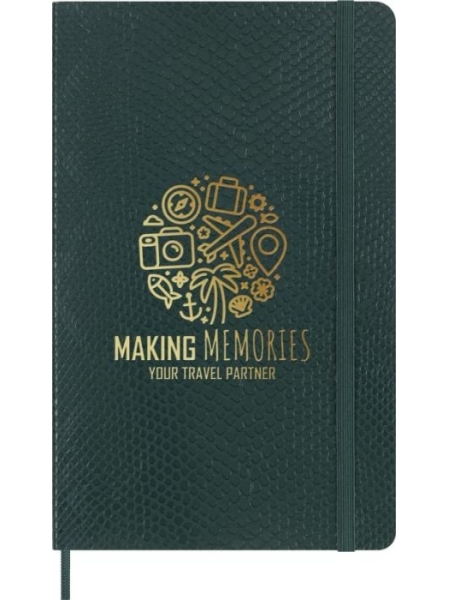 Blocco note con copertina morbida formato L - a righe Moleskine 100% VEGEA® Boa