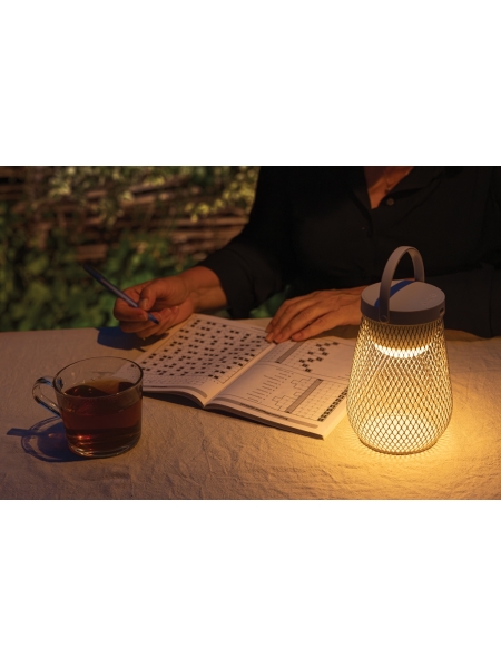 Lampada da tavolo USB ricaricabile Aurora in plastica RCS