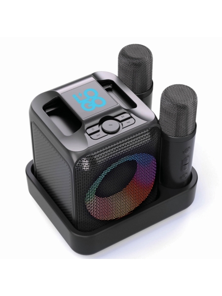 Karaoke con doppio microfono Singvibe in plastica RCS