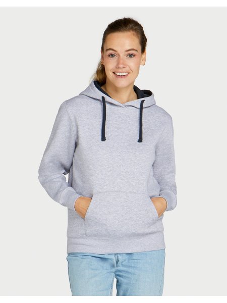 Felpa da donna personalizzabile SG Originals Contrast Hooded Sweat Women