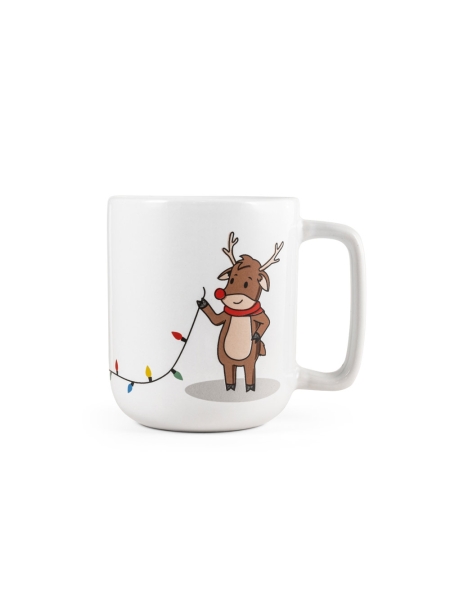 Tazza con stampa natalizia 330 ml Reindeer