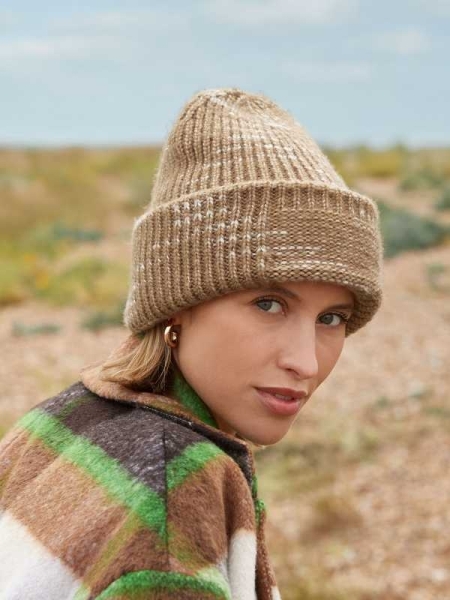 Berretto invernale personalizzabile Beechfield Chunky Knitted Patch Beanie