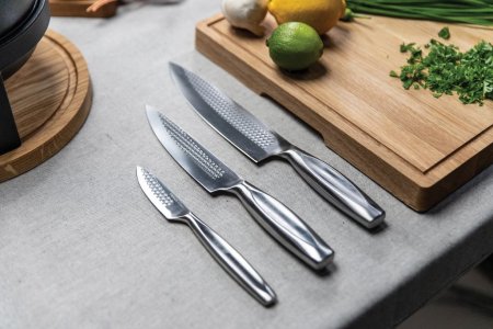 Coltelli da cucina Monaco+ set di 3 pezzi BOSKA