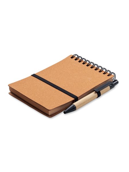 Notebook riciclato con penna a sfera Notie