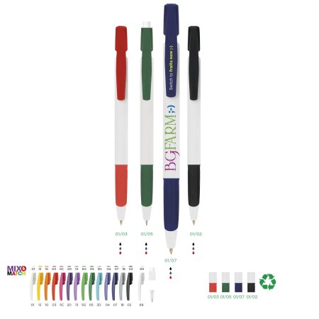 Penna a sfera BIC® Media Clic Grip Ecolutions®